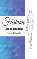 Fashion Sketchbook Figure Template