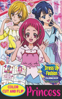 Princess Dress Up Fashion Coloring book