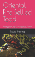 Oriental Fire Bellied Toad