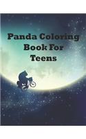 Panda Coloring Book for Teens