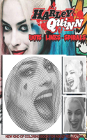 Harley Quinn Dots Lines Spirals