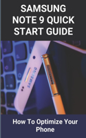 Samsung Note 9 Quick Start Guide: How To Optimize Your Phone: Enable Bixby Note 9