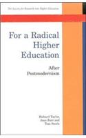 For a Radical Higher Education