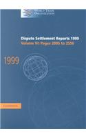 Dispute Settlement Reports 1999: Volume 6, Pages 2095-2556