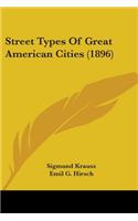 Street Types Of Great American Cities (1896)