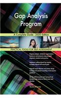 Gap Analysis Program A Complete Guide - 2020 Edition