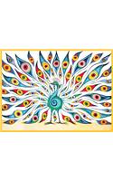 Alex Beard Peacock Everyday Embellished Notecards