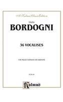 Thirty-Six Vocalises in Modern Style (Spicker)