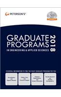 Graduate Programs in Engineering & Applied Sciences 2018