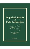 Empirical Studies in Field Instruction