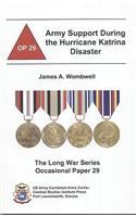 Army Support During the Hurricane Katrina Disaster