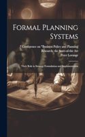 Formal Planning Systems