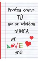 Profes Como Tú No Se Olvidan Nunca