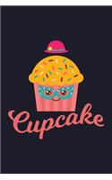 Cupcake: Blank Cookbook Journal to Write in Recipes and Notes to Create Your Own Family Favorite Collected Culinary Recipes and Meals