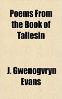 Poems from the Book of Taliesin: (English)