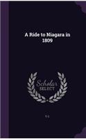 Ride to Niagara in 1809