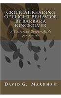 Critical reading of Flight Behavior by Barbara Kingsolver