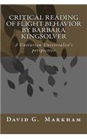 Critical reading of Flight Behavior by Barbara Kingsolver