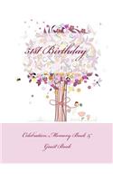 51st Birthday: Celebration Memory Book & Guest Book