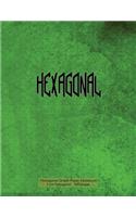 Hexagonal Graph Paper Notebook 1 cm hexagons - 160 pages