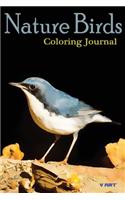 Nature Birds Coloring Journal
