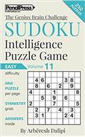Sudoku Puzzle Books Volume 11. Easy. Sudoku Intelligence Puzzle Game