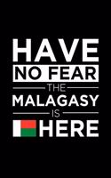 Have No Fear The Malagasy is here Journal Malagasy Pride Madagascar Proud Patriotic 120 pages 6 x 9 Notebook