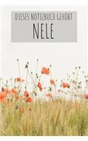 Dieses Notizbuch Gehört Nele