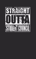 Straight Outta Student Council 120 Page Notebook Lined Journal