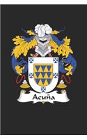 Acuna: Acuna Coat of Arms and Family Crest Notebook Journal (6 x 9 - 100 pages)