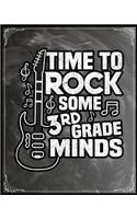 Time To Rock Some 3rd Grade Minds: Teacher Appreciation Notebook Or Journal