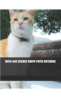 MATH and SCIENCE GRAPH PAPER NOTEBOOK: Quad Ruled 5 squares per inch 8.5 x 11" Notebook for Students