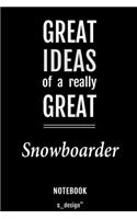 Notebook for Snowboarders / Snowboarder