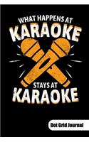 Karaoke King. Dot Grid Journal