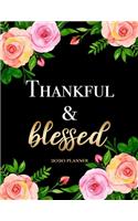 Thankful & Blessed - 2020 Planner
