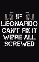 If Leonardo Can't Fix It We're All Screwed