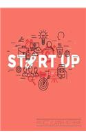 Start Up Project Planner Notebook: Happy Project Organizer Planner Journal. Productivity Planner and Tracker. Organize & Management Your Project Planning and Scheduling. 7x10 Inch.(1 Project and Goal Planner)