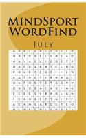 MindSport WordFind July