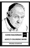 Gene Hackman Adult Coloring Book
