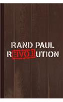 Rand Paul Revolution Journal Notebook
