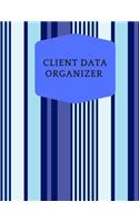 Client Data Organizer: Smart Alphabetical Client Tracker- Professional Business To do list Book for Hair Stylist, Therapist & Nails Stylist- Client Organizer & Client Mana