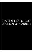 Entrepreneur Journal & Planner: Bullet Dot Grid Journal and 12 Months Habit Tracker Productivity Journal & Planner for Entrepreneurs Notebook to Write in Business Ideas 6x9, 120 Pa