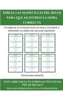 Fichas para infantil (Dibuja las manecillas del reloj para Fichas para infantil muestren la hora correcta)