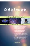 Conflict Resolution A Complete Guide - 2020 Edition