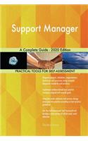 Support Manager A Complete Guide - 2020 Edition