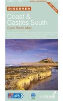 Coast and Castles South - Sustrans Cycle Routes Map