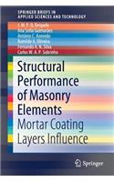 Structural Performance of Masonry Elements