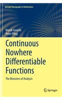 Continuous Nowhere Differentiable Functions