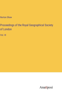 Proceedings of the Royal Geographical Society of London