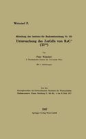 Untersuchung des Zerfalls von RaC″ (T1210)